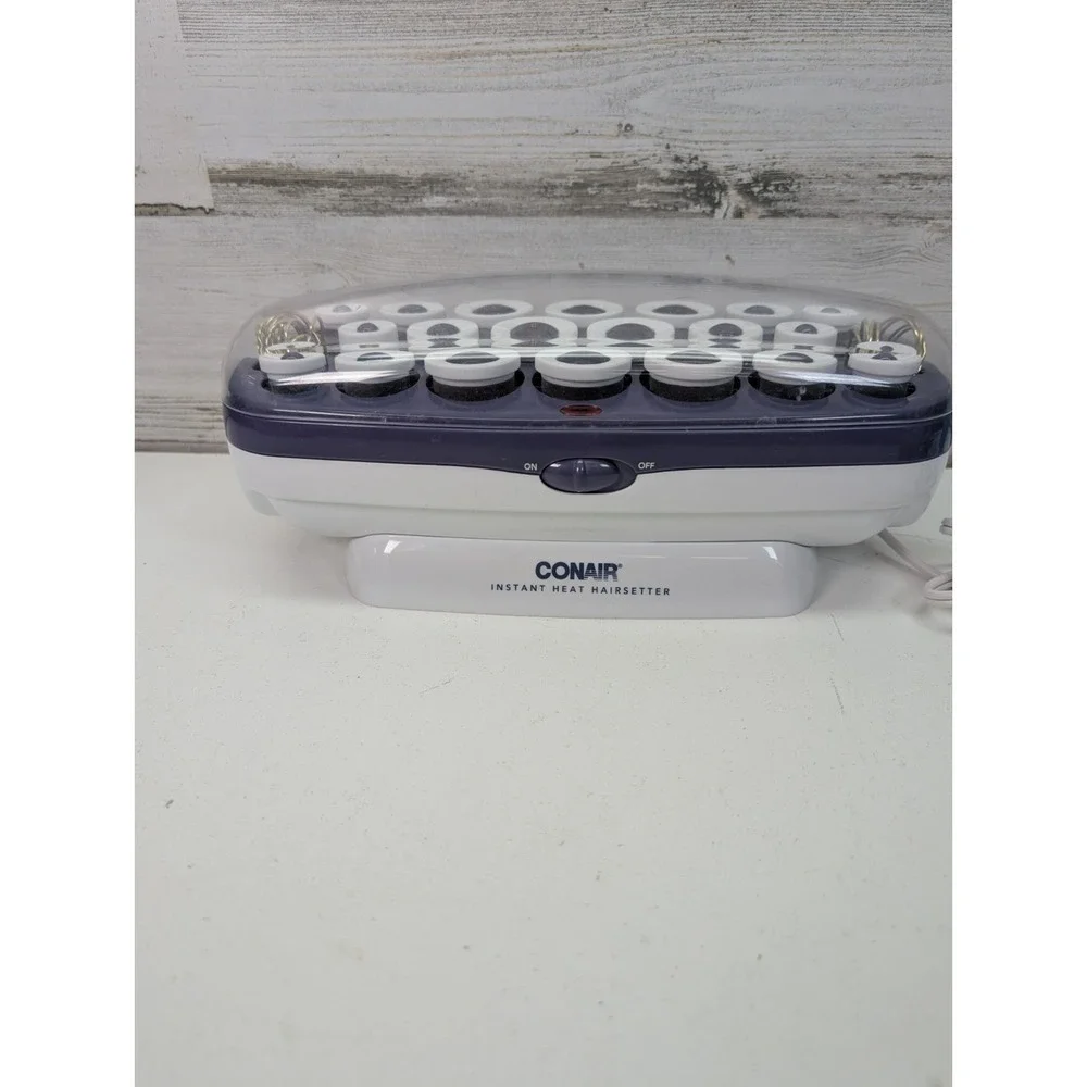 Conair Instant‎ Heat Hairsetter CHV21 20 Roller Ceramic Heated Curling Set